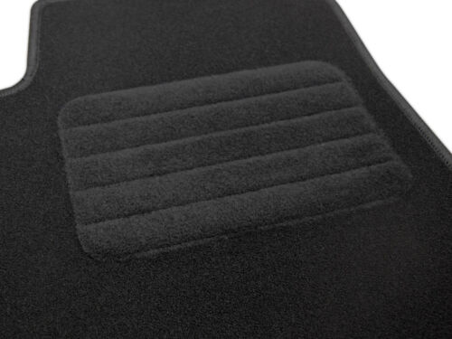 Velours Fußmatten für Seat Altea Bj 2004-2015 Mit Absatzschoner schwarz BASIC