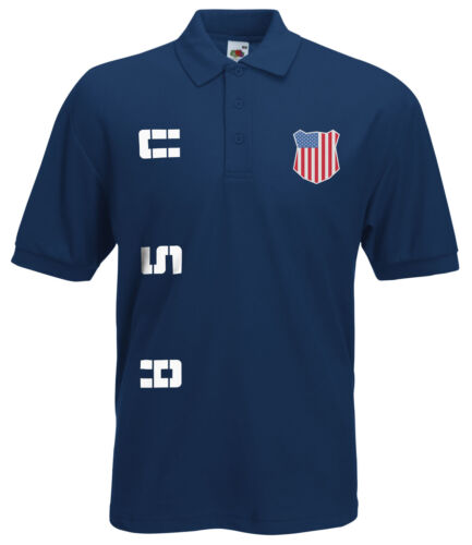 États-unis united states polo-shirt maillot avec Nom /& numéro s m l xl xxl