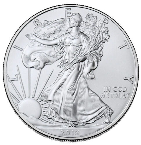 2019 1 oz American Silver Eagle $1 GEM BU SKU55748