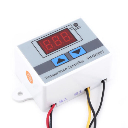 12V//24V//220V Digital LED Temperature Controller Thermostat Control Switch Probe