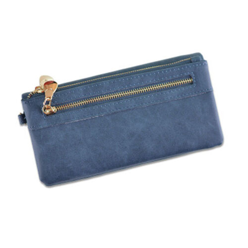 Fashion Clutch Leather Wallet Long Card Holder Phone Bag Case Purse Handbag Lady