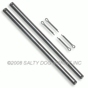 NEW PRINDLE 18 RUDDER PINS ALUMINUM 2 PACK #248400