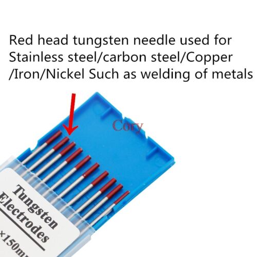 10pcs//box Argon arc welding Tungsten needle//Rod tungsten electrode 1//1.6//2//2.4//3