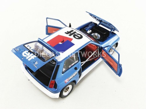 SOLIDO 1801307 Renault 5 Turbo Diecast Voiture Modèle W ROHRL EUROPEAN CUP 1981 1:18