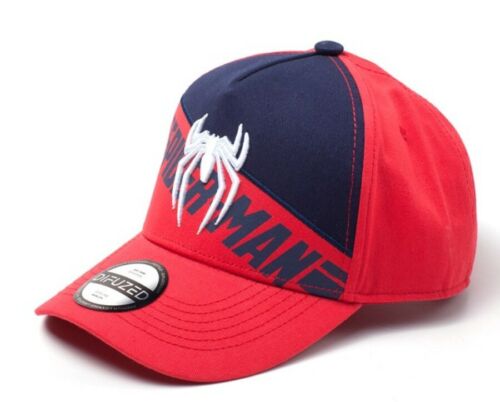 Chapeau Marvel Spider-Man Brodé Spider Logo PS4 Curved Bill Casquette Difuzed