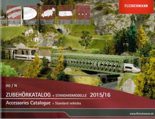 FLEISCHMANN 991530 Accessories Catalogue Standard Vehicles 2015//16 H0//N NEW
