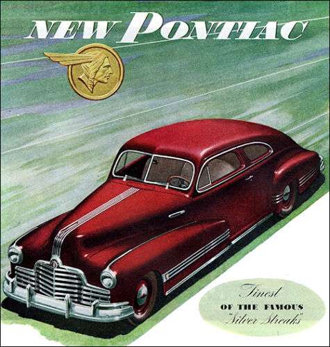 1946 Pontiac  Refrigerator Magnet