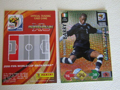 Panini ADRENALYN 2010 Tarjetas de Copa Mundial de Sudáfrica equipos variantes de tarjeta A-I E27