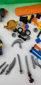 LEGO Ultra Agents Minifigure Agent Trey Swift Storage Case Weapons Parts Pieces