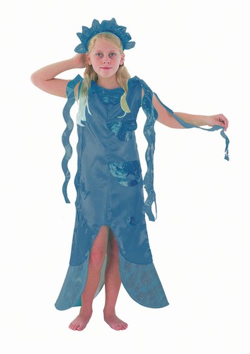 CHILD GIRLS MERMAID FANCY DRESS #FAIRY TALES COMPLETE OUTFIT ALL AGES