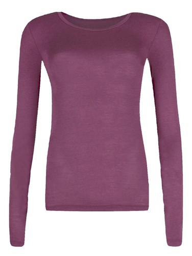 Ex M/&S Ladies Heatgen Thermal Long Sleeve Vest Top Size 6-22