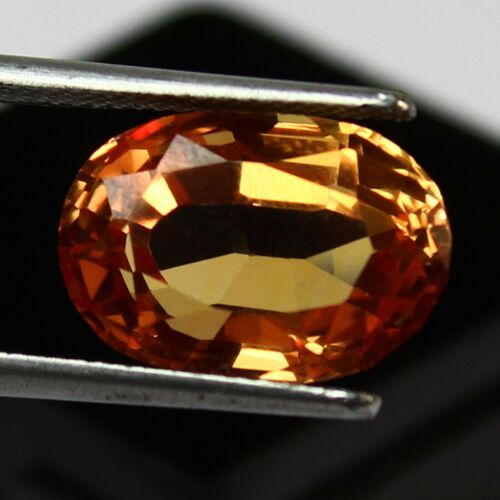 Details about  / Natural Unheated Certified MONTANA Champagne Sapphire Loose Gemstone 9.40 Ct