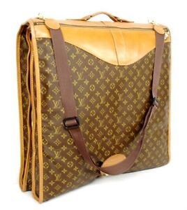 AUTHENTIC LOUIS VUITTON VINTAGE LV GARMENT BAG LUGGAGE TRAVEL CASE | eBay