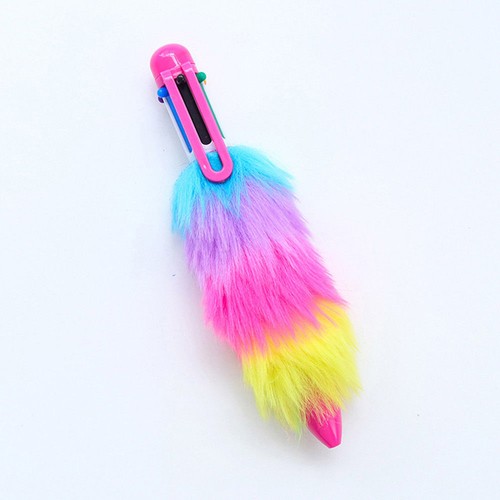 Colorful Multi-color 6 in 1 Color Ballpoint Pen Ball Point Pens School Office