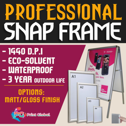 SOCIAL DISTANCING POSTER /& SNAP FRAMES CLIP HOLDERS DISPLAYS HD PRINT INCLUDED