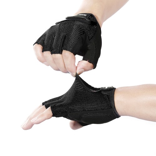 Fingerless Road MTB Bike Bicycle Cycling Half Finger Padded Gloves Men Women/'s