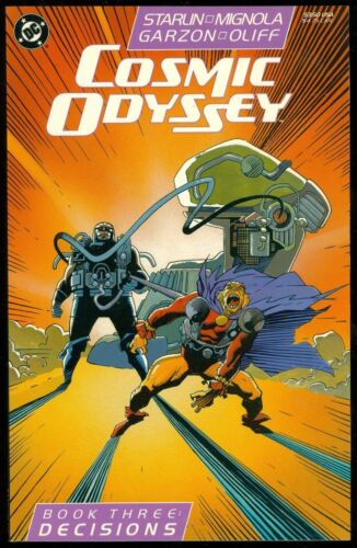 Mignola Cosmic Odyssey Book Three Death TPB Starlin Garzon DC Comics VFNM 1988 