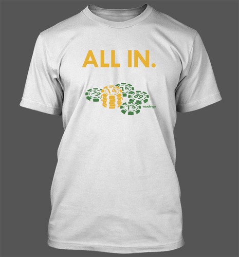 All In T-Shirt Oakland Athletics A/'s Baseball Playoffs World Series Beane