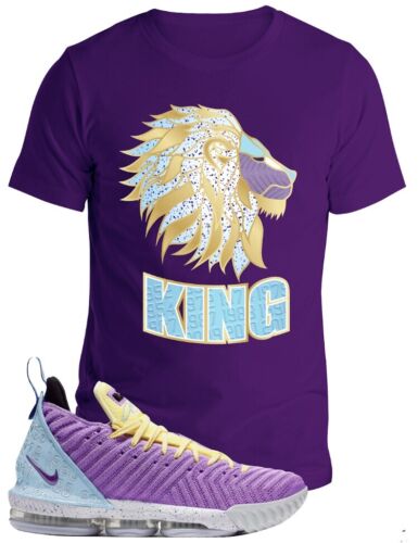 Lebron 16 Lakers Heritage Matching T Shirt WTT Sz S M L XL up to 4XL