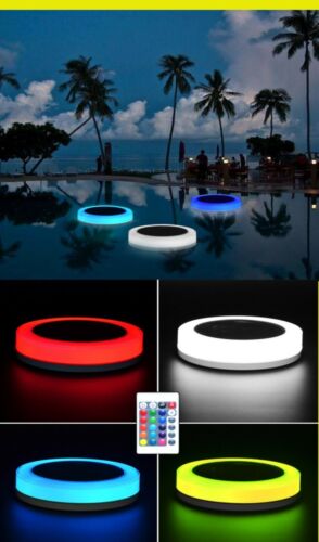 Solar Power Underwater Floating Lamp LED Light For Pond Swimming Pool Party 
