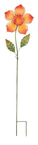 Verre fleur jardin piquets bleu orange rose violet Creekwood regal art /& gift