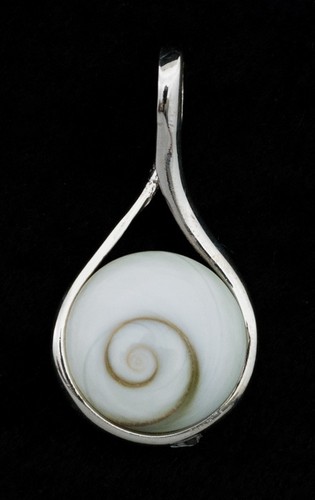 Sainte Lucie-Jewelry Silver 925-W53-10152 Pendant Eye of Shiva