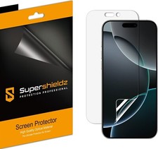 3X Supershieldz Clear Screen Protector for Apple iPhone 16 Pro/ 17 / 17 Pro