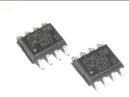 10Pcs 24C02 24C02BN AT24C02 AT24C02N SMD IC Chip SOP-8 A168