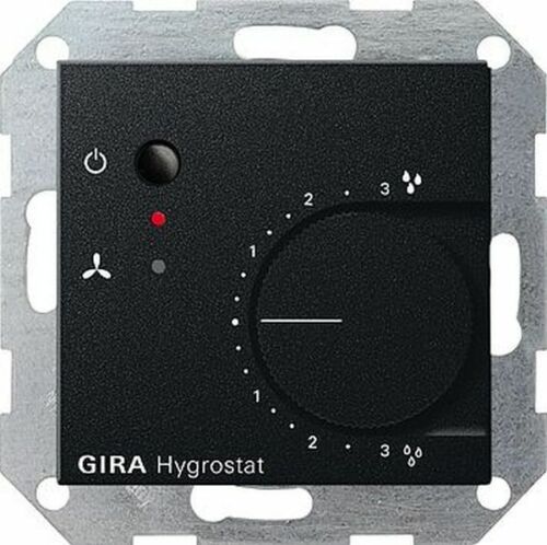 Gira Hygrostat 230V System 55 schwarz 2265005 