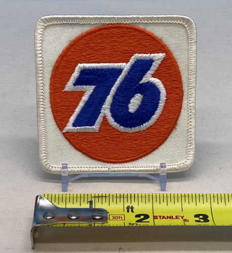 Vintage Union 76 Logo Oil /& Gas Stitched Patch NASCAR Uniform Petroliana￼