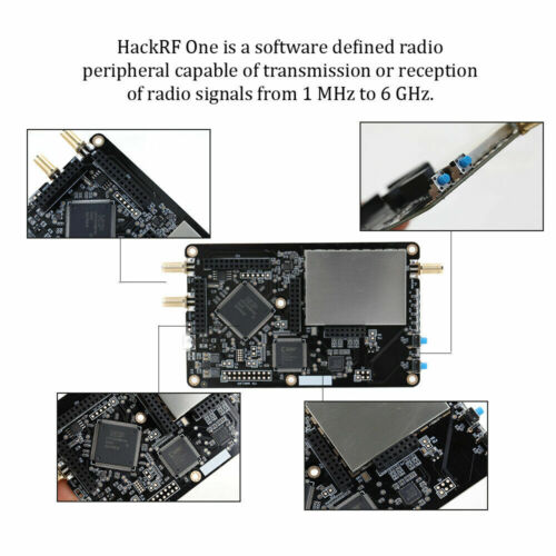 2020 Latest HackRF One 1 MHz to 6 GHz SDR Platform Software Defined Radio Board