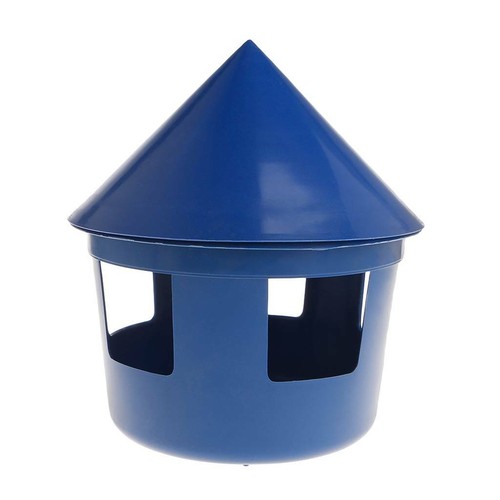 Pigeon Feeder House Cover Feeding Food Dispenser Sand Plastic Case Pet Birds 1PC