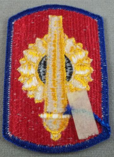 US Army 130th Field Artillery Brigade Full Color Merrowed Edge Patch