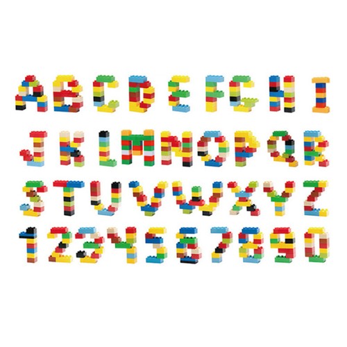 500//1000PCS DIY Building Blocks Bulk Sets City Bricks Toys Children Kids Gift