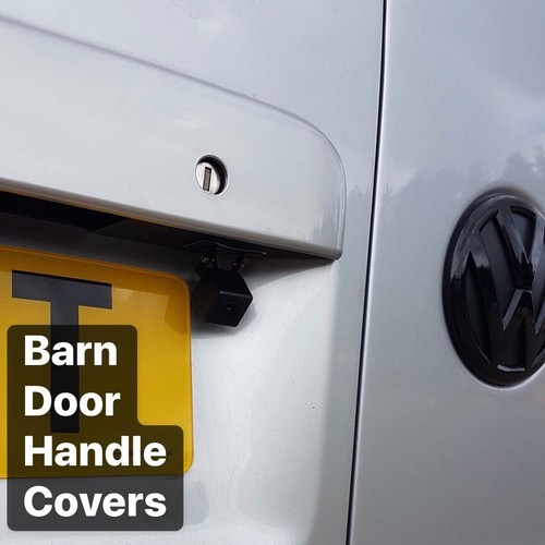 REFLEX SILVER VW Transporter T5 T5.1 T6 Barn Door Handle Cover ABS