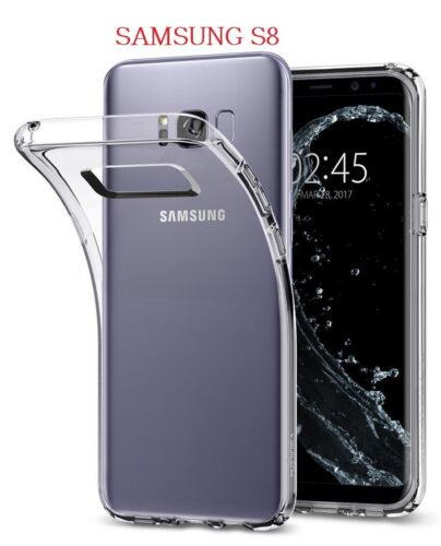 2 X caso claro Ultra fina cubierta de gel para Samsung Galaxy S8 