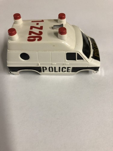 AFX Police Van vintage afx slot cars ho scale