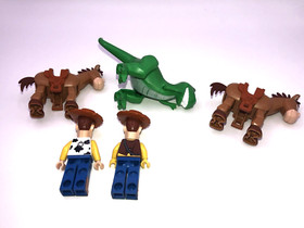 LEGO Toy Story Minifigure LOT Woody Rex Buzz Bullseye Lotso Hamm Chicken Suit