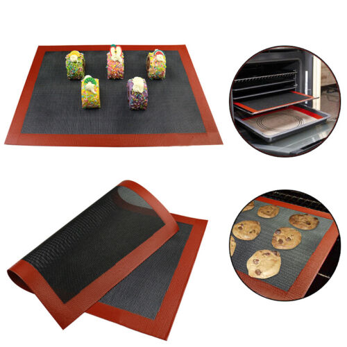 Details about  &nbsp;1PC Silicone Bakeware Pads Baking Mat Cake Kitchen Tools Fashion Heat-resistant