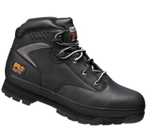 MENS GROUNDWORK LIGHTWEIGHT STEEL TOE CAP SAFETY WORK BOOTS BLACK TRAINERS 6-13 