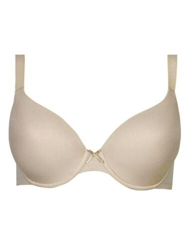 NEW LANE BRYANT T-SHIRTS BRA 46D NUDE LIGHT PADDED UNDERWIRED PLUS SIZE BALCONY 