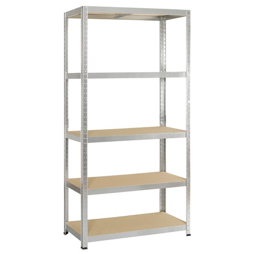 Blackspur New Garage Shelving Unit 5 Tier 1.5 1.8 Racking Shelf Storage