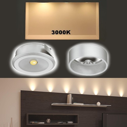 Hafele Lot de 3 Loox DEL 350 mA 4004 encastrés Ø30mm Dimmable éclairage COTE IP20