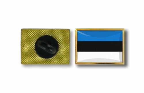 pins pin's flag national badge metal lapel backpack hat button vest estonia 