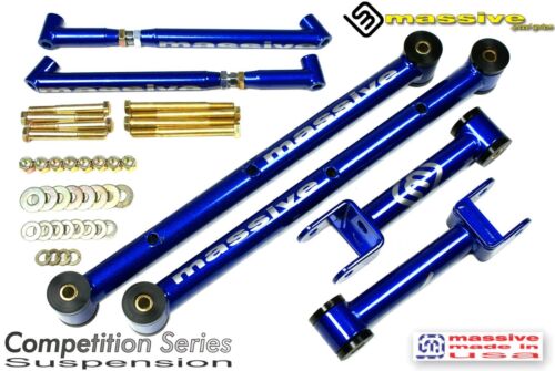 MSS Control Arms Brace & Upper Lower Trailing 68-72 GM A Body Suspension Kit