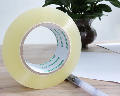 y Clear Packing Tape Carton Sealing Shipping Stationery 2.4//4.5//6cm*20//60//150m