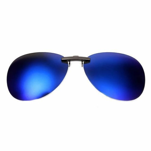 Polarized Clip On Sunglasses Driving Night Vision Anti UVA