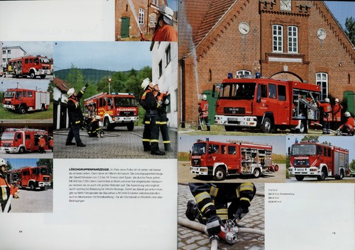 Si vigili del fuoco PROSPEKT 2002 8//02 brochure Fire Engine Trucks broschyr brandbilar