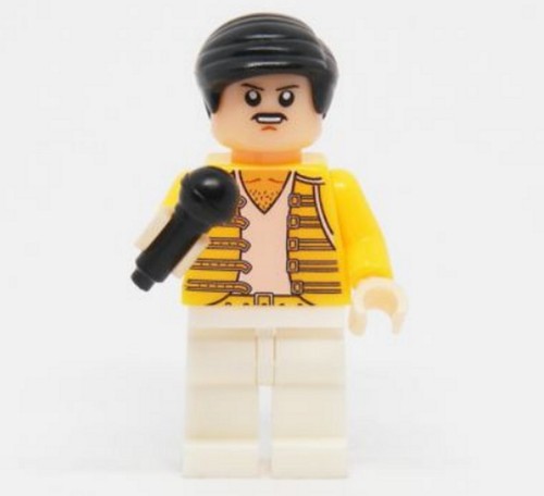 Freddie Mercury Minifigure QUEEN MINI FIGURE Bohemian Rhapsody Rock