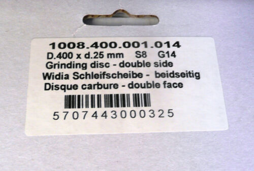 Grit 14 Genuine Carbide 1008.400.001.014 floor double side 16/" grinding disc